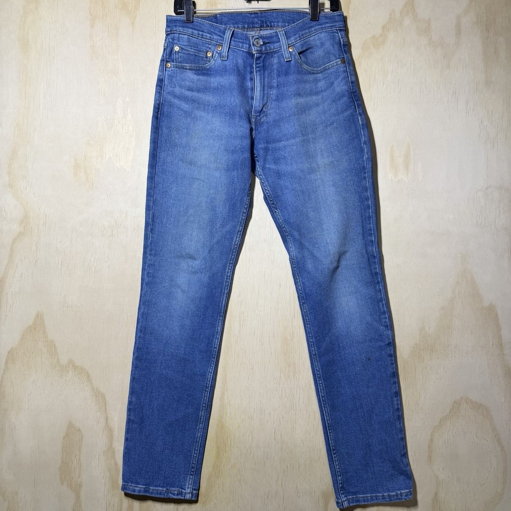 Levi's 511 Slim Fit Jeans Mens 30x32 Blue Denim Stretch Classic Casual